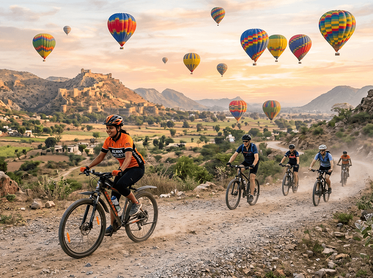 Hot Air Ballooning & Cycling
